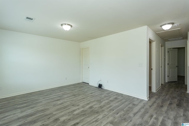 319 Glen Cross Way, Trussville, AL 35173 - empty room featuring attic access and wood finished floors
