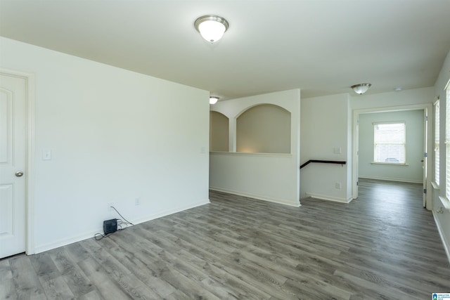 319 Glen Cross Way, Trussville, AL 35173 - unfurnished room with wood finished floors and baseboards