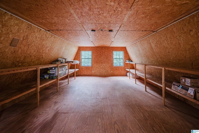 840 Black Acres Rd, Cropwell, AL 35054 - additional living space featuring wood finished floors and vaulted ceiling