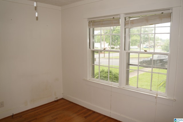 702 4th St SW, Childersburg, AL 35044 - unfurnished room with wood finished floors and healthy amount of natural light