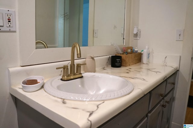702 4th St SW, Childersburg, AL 35044 - bathroom with vanity