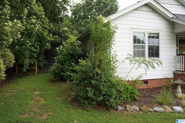 702 4th St SW, Childersburg, AL 35044 - view of property exterior featuring crawl space