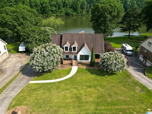7835 Windsong Dr, Trussville, AL 35173 - view from above of property featuring a nearby body of water