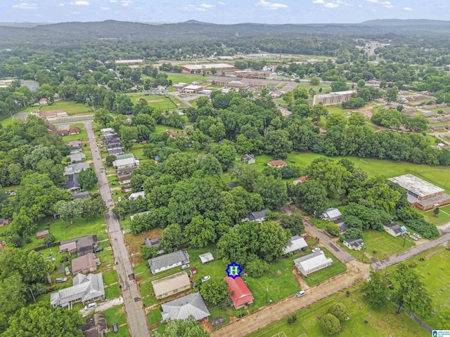 606 W Pine St, Sylacauga, AL 35150 - drone / aerial view of a mountain backdrop