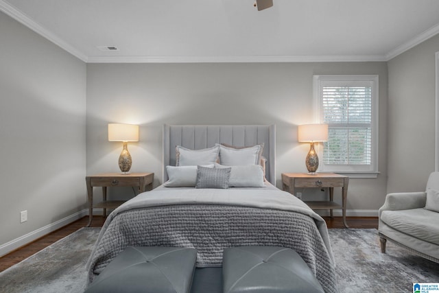 2000 Regency Way, Birmingham, AL 35242 - bedroom featuring crown molding and wood finished floors