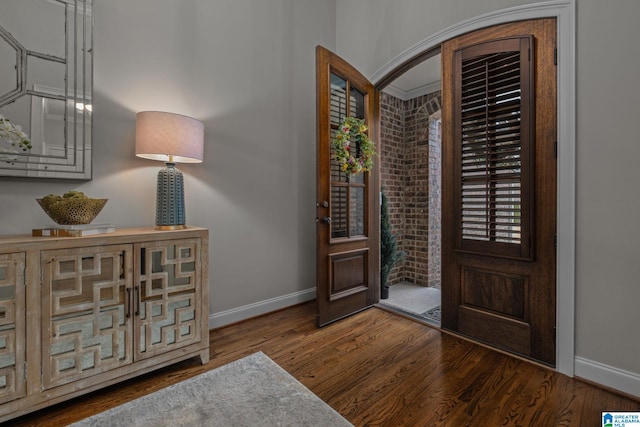 2000 Regency Way, Birmingham, AL 35242 - foyer featuring baseboards and wood finished floors