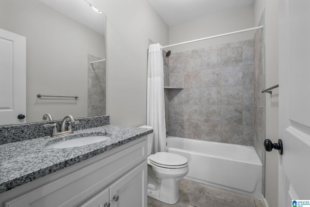 2000 Regency Way, Birmingham, AL 35242 - full bath with vanity, shower / tub combo with curtain, and tile patterned flooring