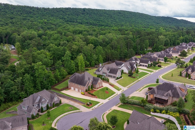 2000 Regency Way, Birmingham, AL 35242 - aerial perspective of suburban area featuring a heavily wooded area