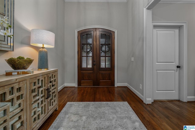 2000 Regency Way, Birmingham, AL 35242 - foyer entrance featuring dark wood finished floors and arched walkways
