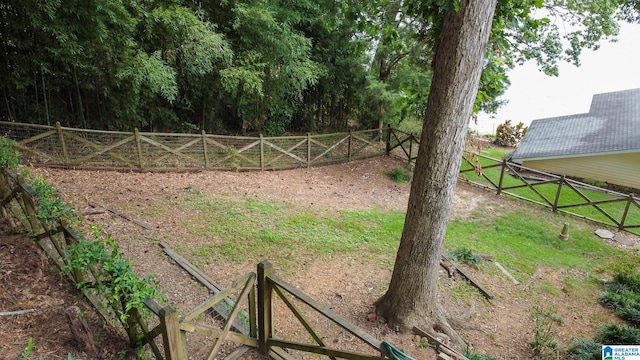 442 Lakeview Cir, Alpine, AL 35014 - view of fenced backyard