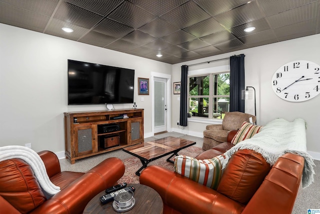 715 W Cassie Dr, Pell City, AL 35128 - living area featuring baseboards