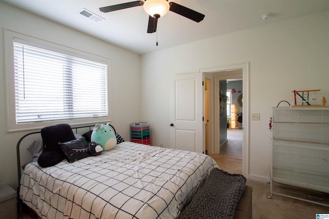 5250 Kate Cv, Trussville, AL 35173 - carpeted bedroom with a ceiling fan