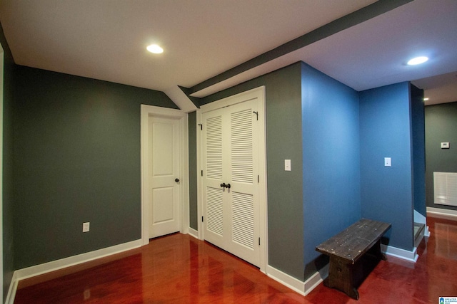 5250 Kate Cv, Trussville, AL 35173 - hallway with wood finished floors and recessed lighting