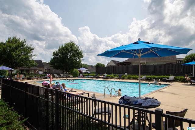 5250 Kate Cv, Trussville, AL 35173 - community pool featuring a patio area