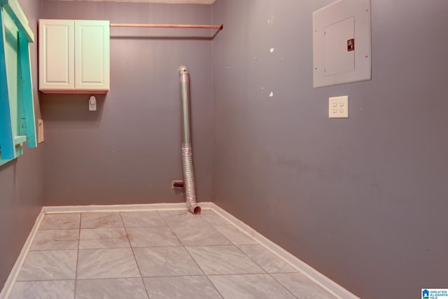 204 Shalimar Cir, Alabaster, AL 35007 - laundry area featuring cabinet space and electric panel