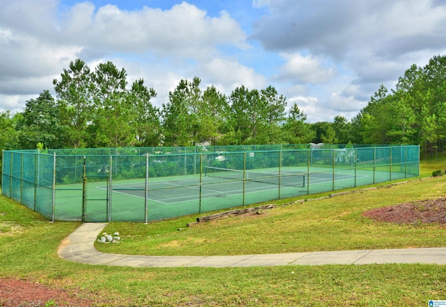 401 Waterford Highlands Way, Calera, AL 35040 - view of tennis court