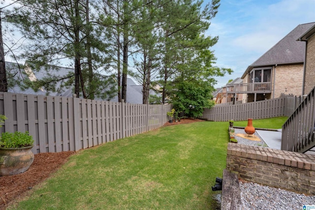 1221 Grants Way, Irondale, AL 35210 - fenced backyard with a patio area