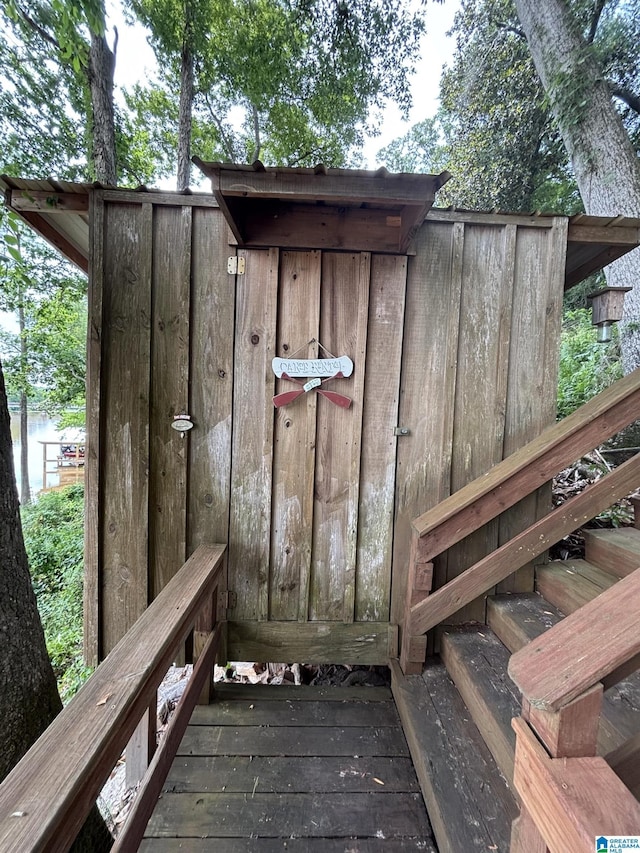 26718 Bridge Ln, Andalusia, AL 36421 - view of wooden deck
