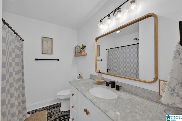 6400 Glenview Cir, Gardendale, AL 35071 - full bath with vanity and tile patterned flooring