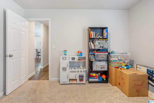 8681 Mohring Pl, Leeds, AL 35094 - game room featuring carpet floors and baseboards