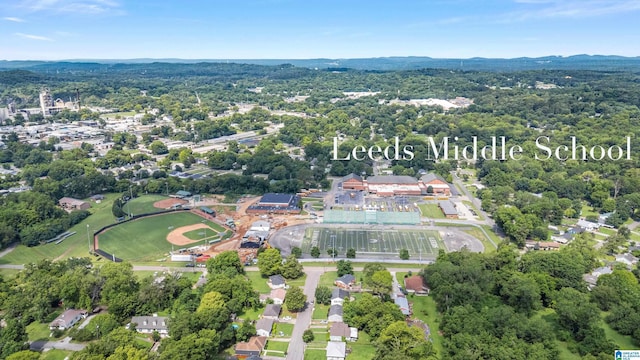 8681 Mohring Pl, Leeds, AL 35094 - aerial view of property and surrounding area with a mountainous background