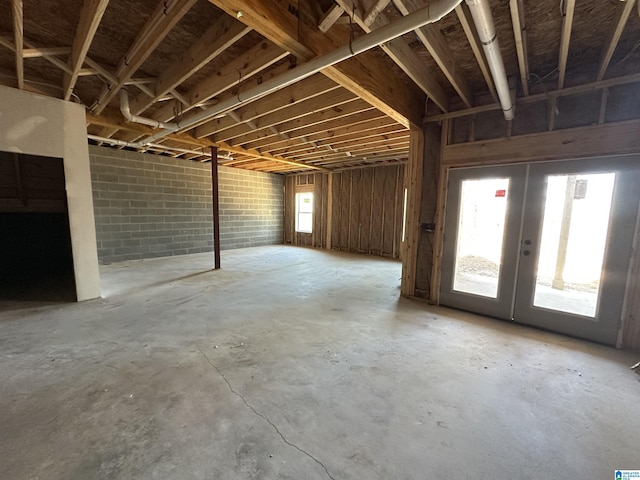 7733 Springer Rd, Mccalla, AL 35111 - basement featuring french doors