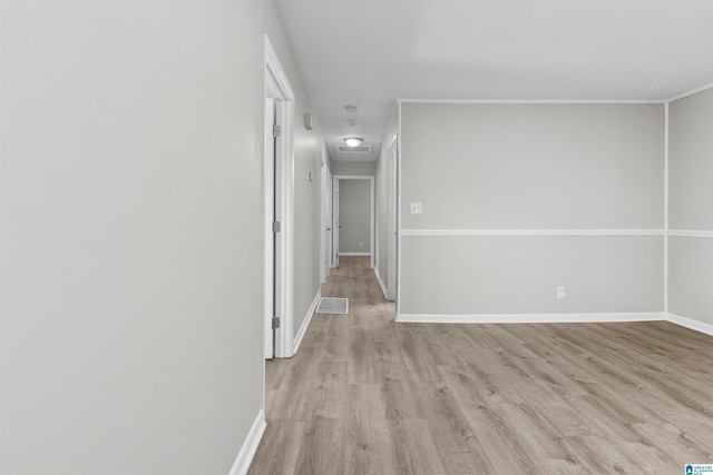 4 Carriage Rd, Anniston, AL 36206 - spare room with light wood-style flooring and crown molding