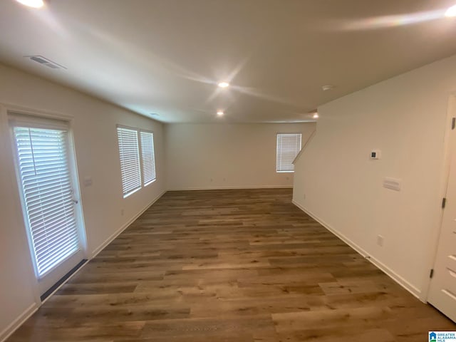 6534 Creek Cir, Helena, AL 35022 - unfurnished room featuring wood finished floors and recessed lighting