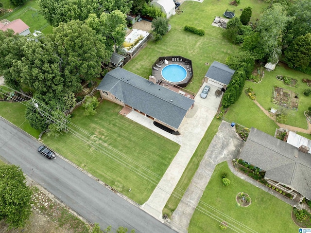 1027 Creek Trl, Anniston, AL 36206 - bird's eye view