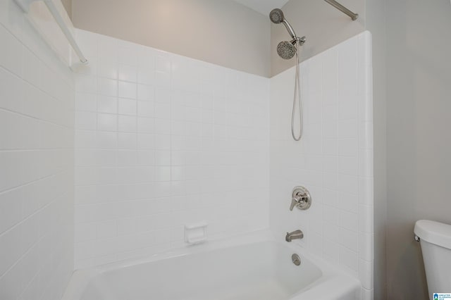 1906 Paulette Dr, Hoover, AL 35226 - bathroom featuring tub / shower combination and toilet