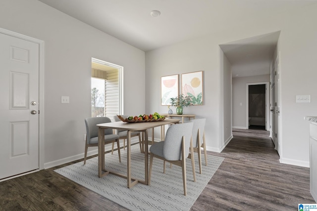 175 Buckhorn Ln, Lincoln, AL 35096 - dining room featuring wood finished floors and baseboards