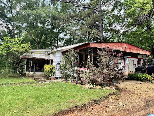 92 Briar Hill Loop, Wetumpka, AL 36092 - view of property hidden behind natural elements with a front yard