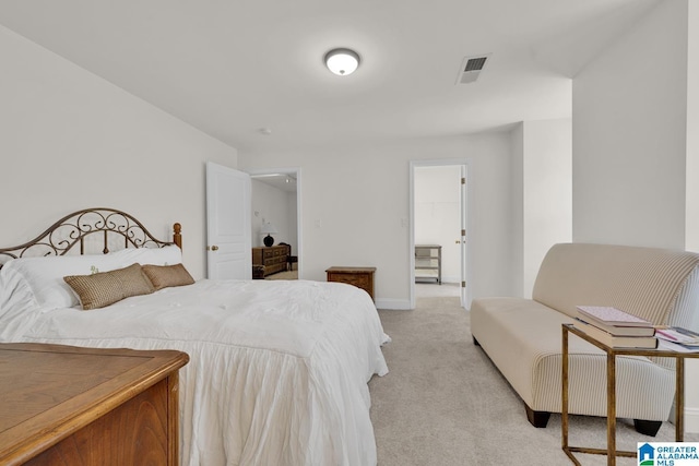 5557 Lakes Edge Dr, Hoover, AL 35242 - bedroom featuring light carpet and baseboards