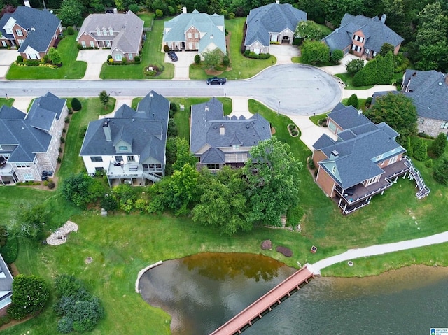 5557 Lakes Edge Dr, Hoover, AL 35242 - aerial view of property and surrounding area with nearby suburban area and a nearby body of water