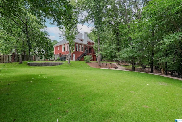 3357 Afton Ln, Birmingham, AL 35242 - view of yard with stairs