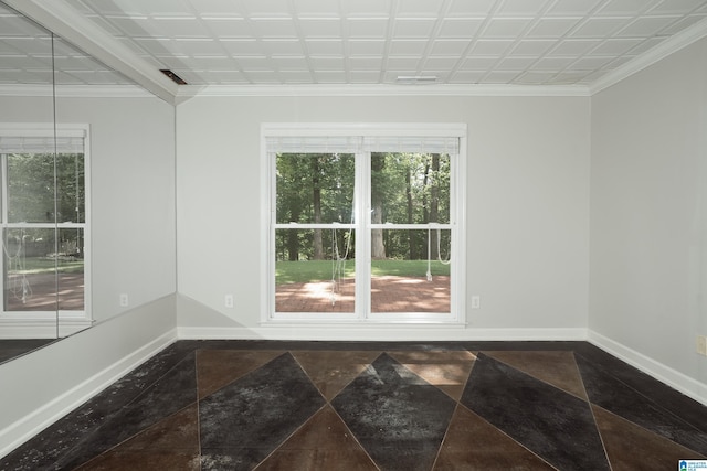 3357 Afton Ln, Birmingham, AL 35242 - empty room with ornamental molding