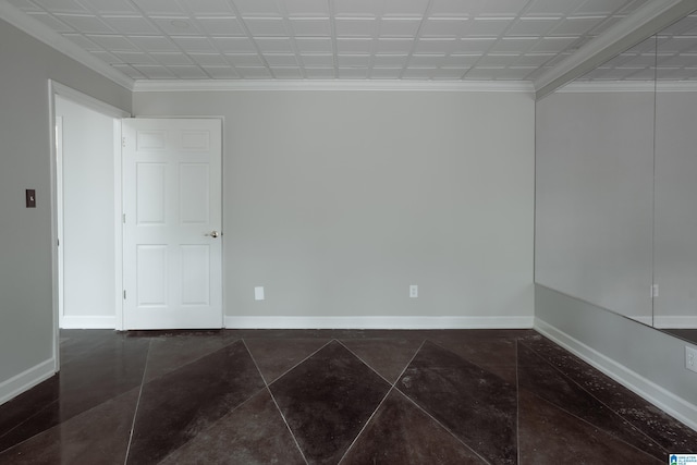 3357 Afton Ln, Birmingham, AL 35242 - unfurnished room with crown molding and an ornate ceiling