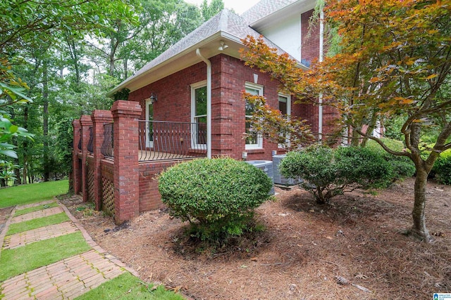 3357 Afton Ln, Birmingham, AL 35242 - view of property exterior with brick siding and roof with shingles