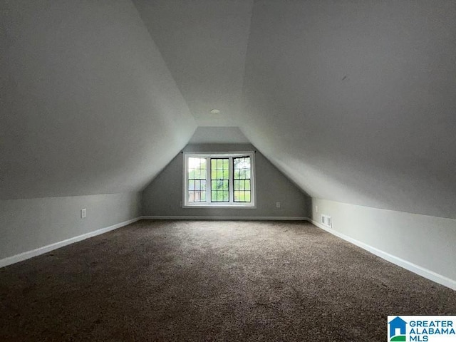 1511 43rd St, Birmingham, AL 35208 - additional living space with carpet and lofted ceiling