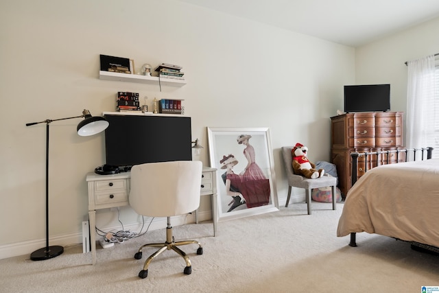4067 Milners Cres, Hoover, AL 35242 - carpeted bedroom with a desk and baseboards
