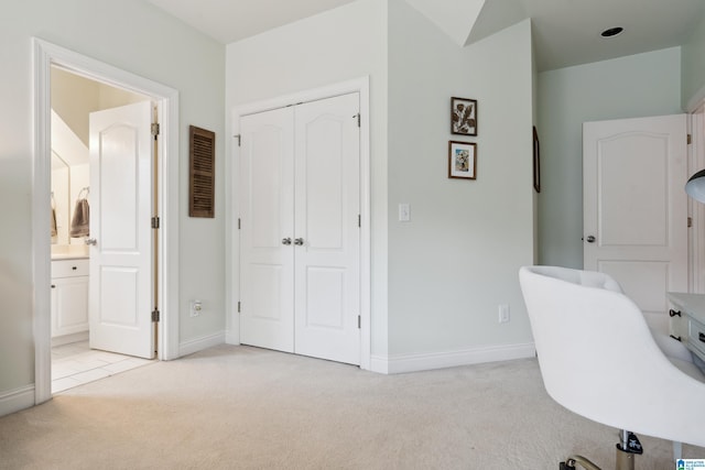 4067 Milners Cres, Hoover, AL 35242 - home office with light carpet and baseboards