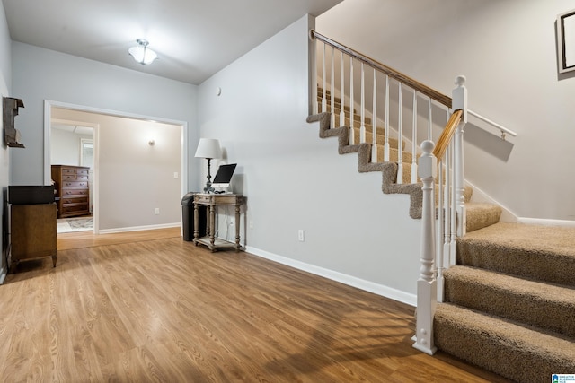4067 Milners Cres, Hoover, AL 35242 - stairway featuring wood finished floors