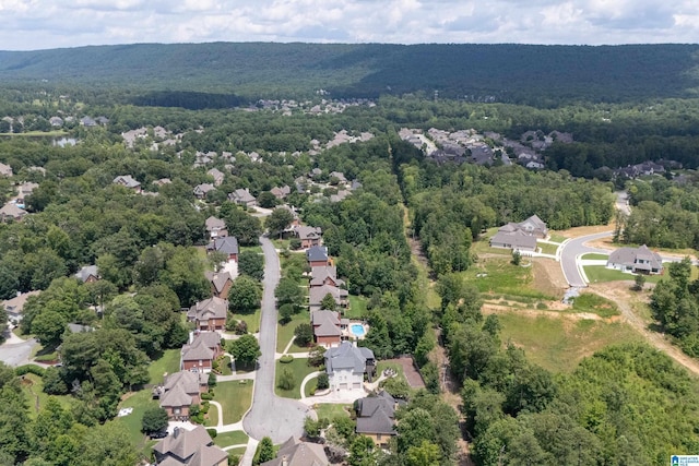 4067 Milners Cres, Hoover, AL 35242 - aerial view of residential area featuring a heavily wooded area