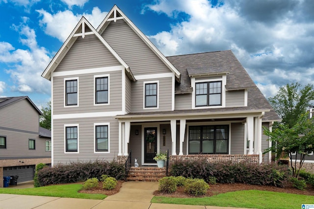 2725 Griffin Way, Hoover, AL 35244 - view of front of property with a porch and roof with shingles