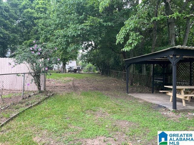 2732 29th St, Birmingham, AL 35208 - view of yard with a gazebo