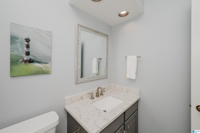 212 Bellbrook Dr, Cropwell, AL 35054 - bathroom with vanity and toilet