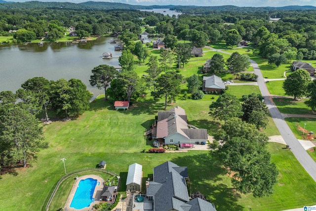 212 Bellbrook Dr, Cropwell, AL 35054 - view of property location featuring a nearby body of water and a pool