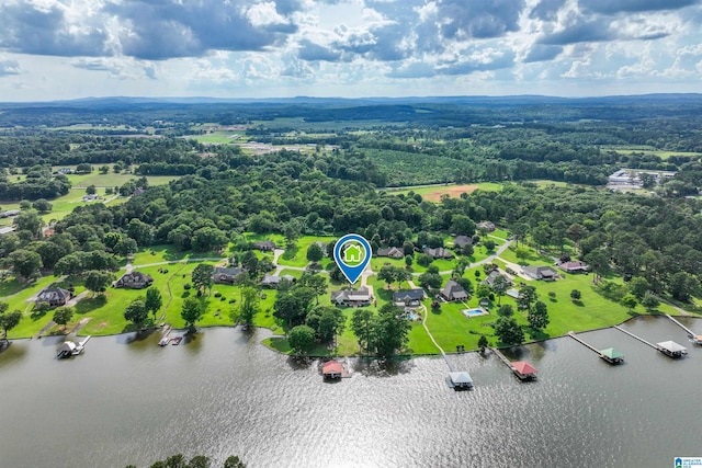 212 Bellbrook Dr, Cropwell, AL 35054 - drone / aerial view of a large body of water