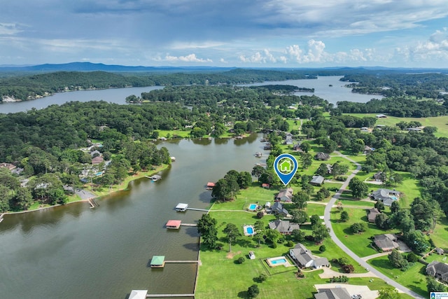 212 Bellbrook Dr, Cropwell, AL 35054 - drone / aerial view of a large body of water