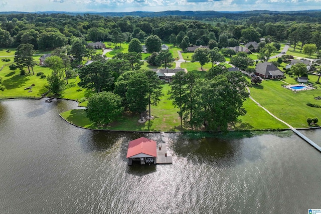 212 Bellbrook Dr, Cropwell, AL 35054 - aerial view of a nearby body of water